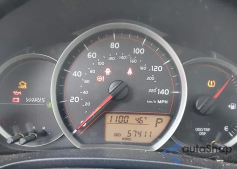 2014 Toyota Yaris Le (Tmc/Cbu Plant) из США, поврежденный, VIN JTDJTUD37ED582413